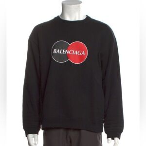 Balenciaga 2019 Graphic Print Sweatshirt